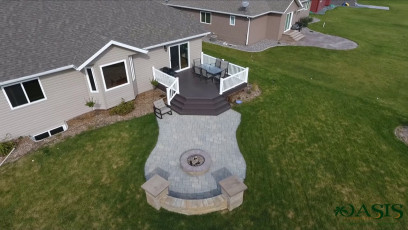 Oasis Landscapes - Awesome Firescape  - Landscaping in Fargo and Surrounding Area