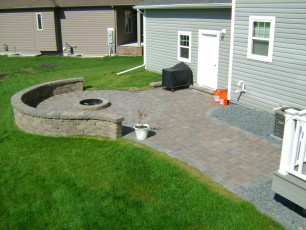 Firescape in Fargo, ND by Oasis Landscapes 43