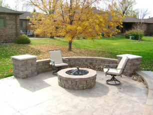 Firescape in Fargo, ND by Oasis Landscapes 47