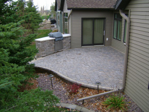 patio in fargo by oasis landscapes